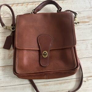 Vintage Coach Station Purse Cross Body